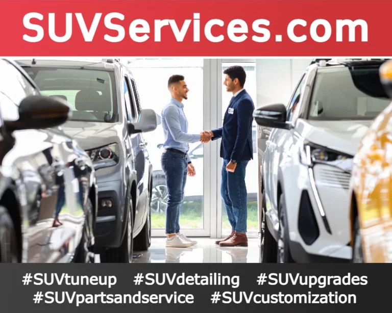 SUVServices for SUVs Repair or other services